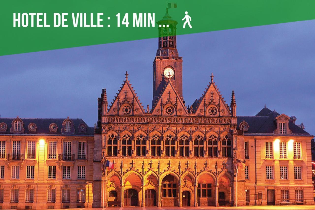 Comme A La Maison - Basilique Saint-Quentin  Bagian luar foto